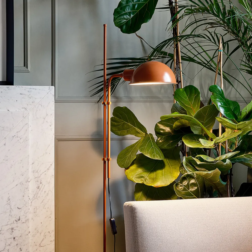 MARSET Funiculí gulvlampe, terrakotta Hot