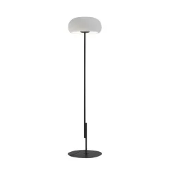 MARSET Vetra LED-gulvlampe, svart ramme| Gulvlamper