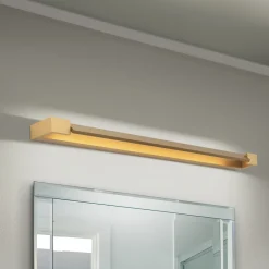 ORION Marylin vegglampe til bad, lengde 90 cm, gull, aluminium Online