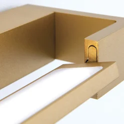 ORION Marylin vegglampe til bad, lengde 90 cm, gull, aluminium Online