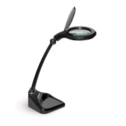 Maul iris LED-forstørrelseslampe, dimbar, svart Clearance