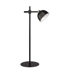 Reality Leuchten Maxima LED oppladbar bordlampe, svart, høyde 41 cm, plast| Bordlamper