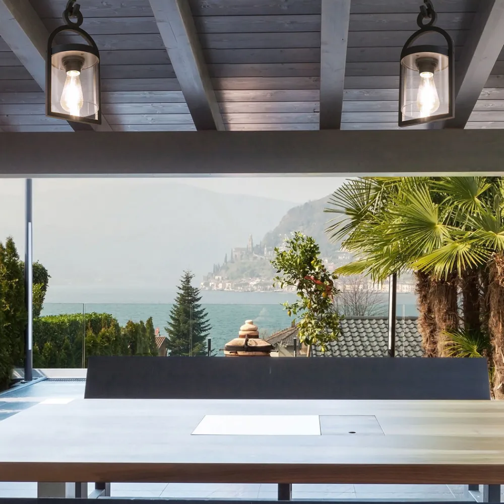 Mantra Iluminación Maya utendørs pendellampe, mørkegrå, IP65, 44,5 cm| Pendellamper Utendørs