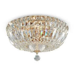Maytoni Basfor taklampe, gullfarget, Ø 30 cm, 3 x E14 Sale