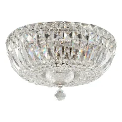 Maytoni Basfor taklampe, nikkelfarget, Ø 30 cm, 3 x E14| Design- Og Hotellbelysning|Taklamper