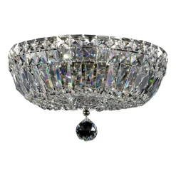 Maytoni Basfor taklampe, nikkelfarget, Ø 30 cm, 3 x E14| Design- Og Hotellbelysning|Taklamper