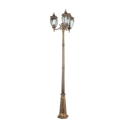 Maytoni Fleur lyktestolpe, gull antikk Sale