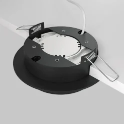 Maytoni Hoop innfellingslampe, rund, svart Outlet