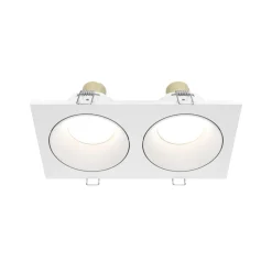 Maytoni innfelt taklampe Zoom hvit 17 x 9 cm 2 lyskilder IP65 Online