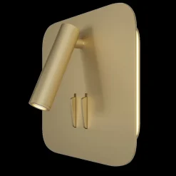 Maytoni los 176 LED-vegglampe, 3 000 K kantet gull| Design- Og Hotellbelysning|Led-Innendørs