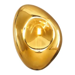 Maytoni Mabell vegglampe av glass, gull New