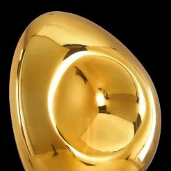 Maytoni Mabell vegglampe av glass, gull New