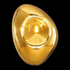 Maytoni Mabell vegglampe av glass, gull New