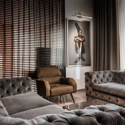 Maytoni Picasso vegglampe, bildelampe i gull| Design- Og Hotellbelysning|Vegglamper