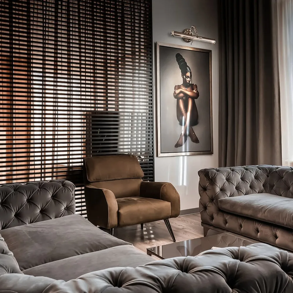 Maytoni Picasso vegglampe, bildelampe i gull| Design- Og Hotellbelysning|Vegglamper