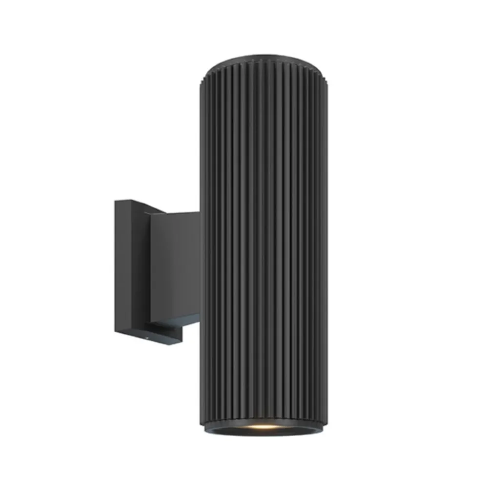 Maytoni Rando utendørs vegglampe 2 lyskilder svart Best