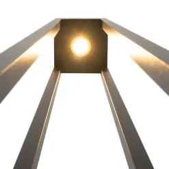 Maytoni utelampe Elbe, høyde 200 cm, grafittfarget Clearance