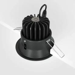 Maytoni Yin LED for innfelt belysning, IP20, 3000K, triac, svart Outlet