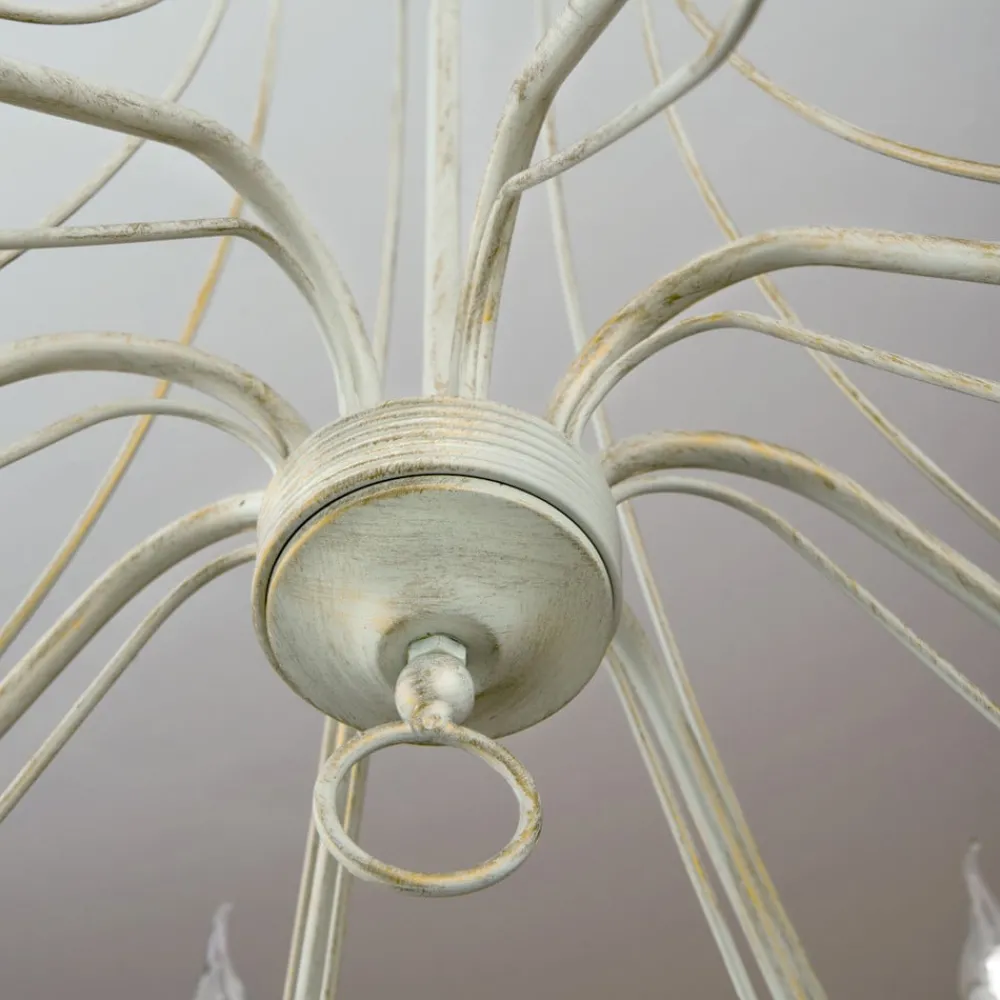 ORION Med kjedeoppheng - lysekrone Antonina, 8 lys| Lysekroner