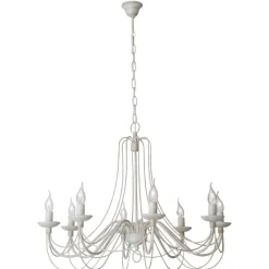 ORION Med kjedeoppheng - lysekrone Antonina, 8 lys| Lysekroner