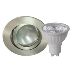 MEGATRON DecoclicSet downlight GU10 5,2W, jern Outlet