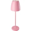 MEGATRON LED-bordlampe m batteri Tavola rosa| Dekorasjonsbelysning