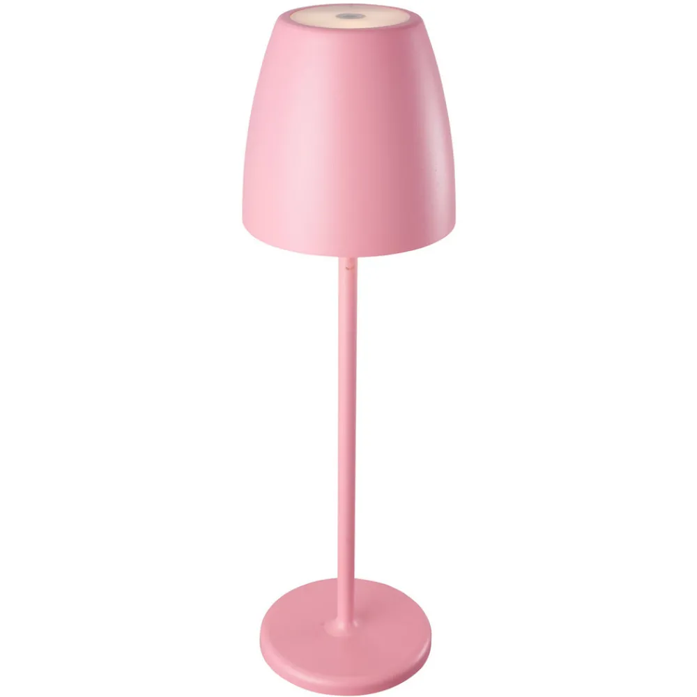 MEGATRON LED-bordlampe m batteri Tavola rosa| Dekorasjonsbelysning