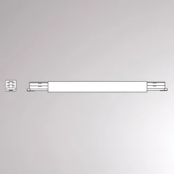 Molto Luce Mellomtilkobling Volare, 2-fase skinne, hvit| Skinnesystem