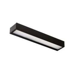 MCJ Mera LED-vegglampe, bredde 40 cm, svart, 4000K| Design- Og Hotellbelysning|Led-Innendørs