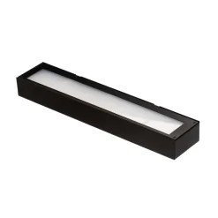 MCJ Mera LED-vegglampe, bredde 40 cm, svart, 4000K| Design- Og Hotellbelysning|Led-Innendørs