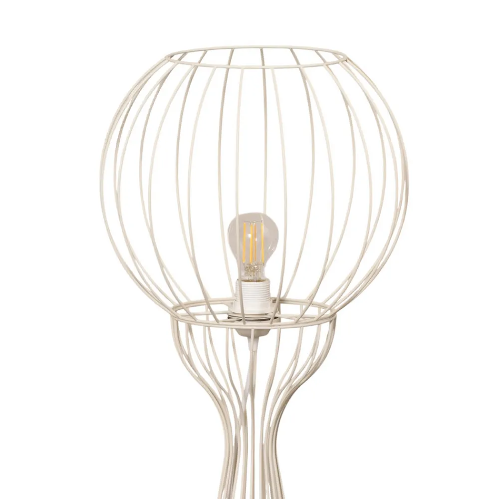 HELAM Mercure gulvlampe, sand, metall/plast, høyde 93 cm Sale