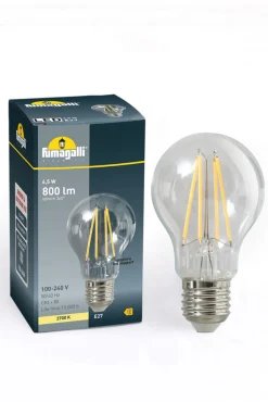 Fumagalli Mikrolot/Mary sokkelampe, svart, klart deksel 2 700 K Discount