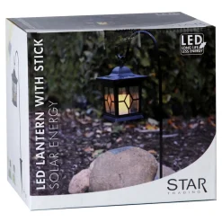 STAR TRADING Milan LED-solcellelampe med 3 mulige bruksområder Hot