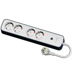 tint Müller Licht 4-foldet stikkontaktlist| Elektromateriell|Tilbehør