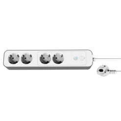 tint Müller Licht 4-foldet stikkontaktlist| Elektromateriell|Tilbehør