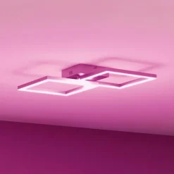 tint Müller Licht LED taklampe Cano, RGB, CCT, sølv Online