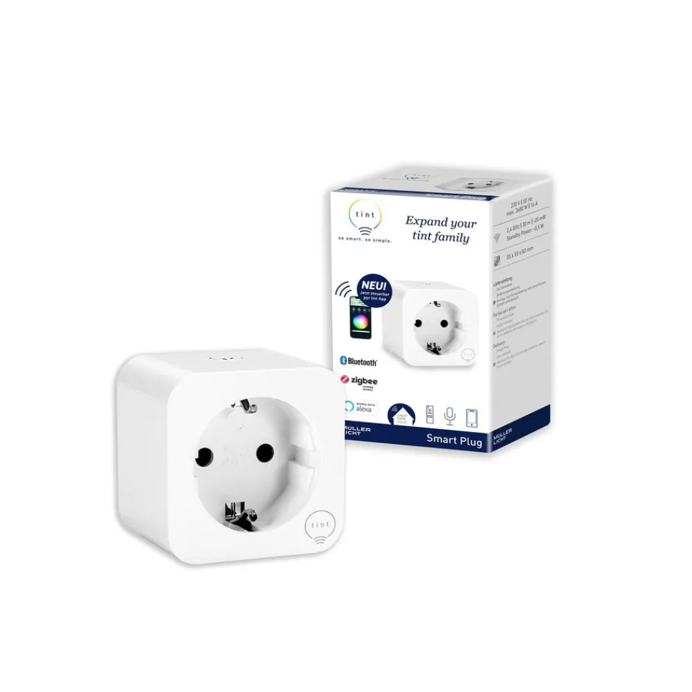 tint Müller Licht Smart Plug stikkontakt, hvit| Tilbehør