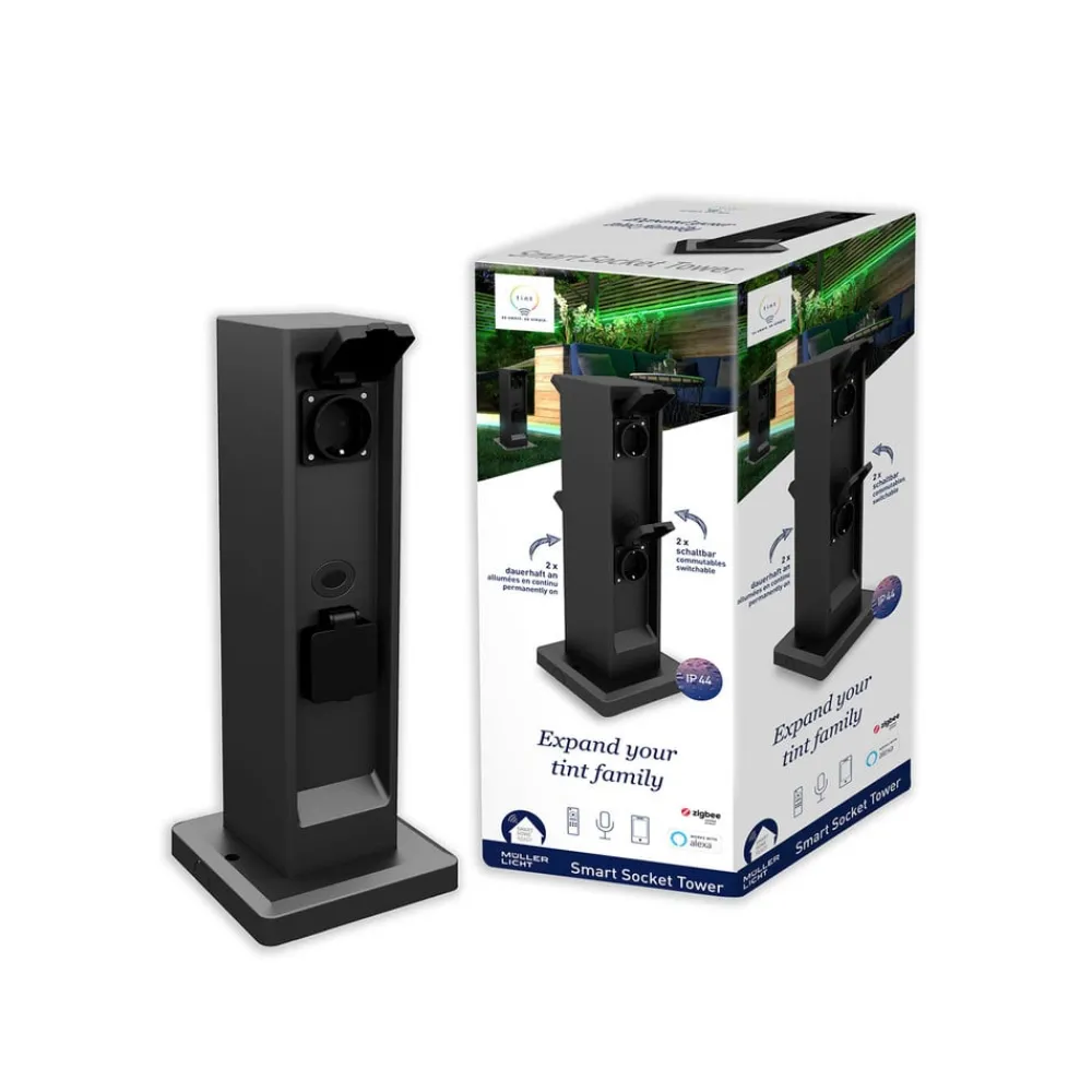 tint Müller Licht Smart Socket stikkontaktsøyle| Strømsøyler