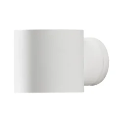 Konstsmide Modena Round, utendørs vegglampe, rund, hvit| Vegglamper Utendørs