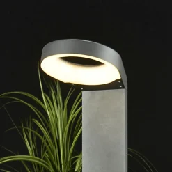 Lucande Moderne LED-gatelampe Jarka| Gatebelysning, Pullert Belysning