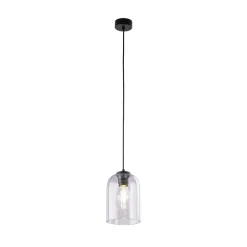TK Lighting Molly hengelampe, lilla, Ø 14 cm, metall/glass| Pendellamper