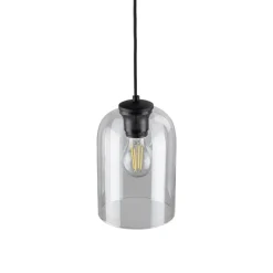 TK Lighting Molly hengelampe, transparent, Ø 14 cm, metall/glass| Pendellamper