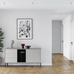 Molto Luce innbyggingslampe Willi 68R, hvit, aluminium, E27| Downlights