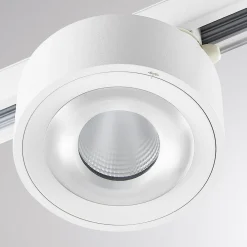 Molto Luce LED 3-faset skinnespot Mag, hvit, 830| Skinnesystem