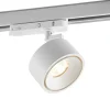 Molto Luce LED 3-faset skinnespot Magis, hvit, 830| Skinnesystem