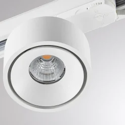 Molto Luce LED 3-faset skinnespot Magis, hvit, 830| Skinnesystem
