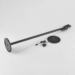 Molto Luce LED-gulvlampe Mimo Double F, antrasitt, aluminium Discount