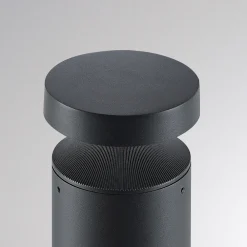 Molto Luce LED-sokkellampe Mona, Ø 10 cm, aluminium, høyde 45 cm Clearance