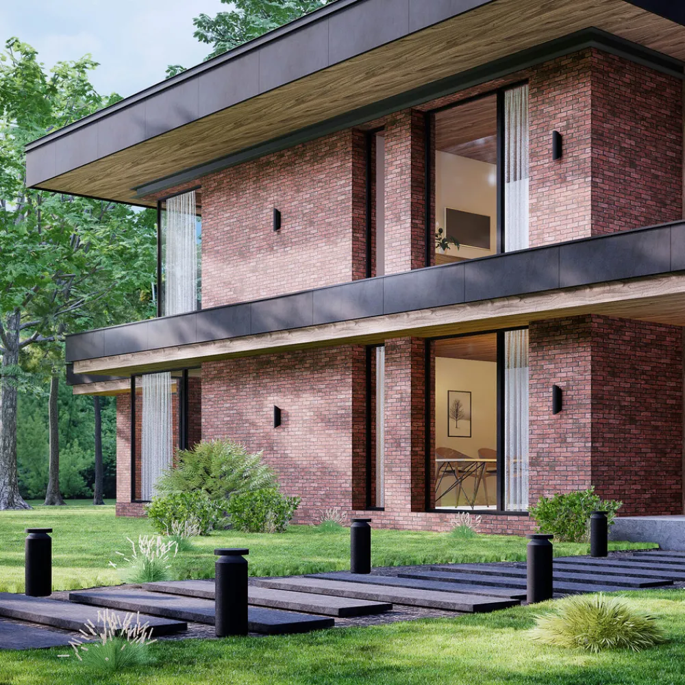 Molto Luce LED-sokkellampe Mona, Ø 18 cm, aluminium, høyde 45 cm Hot