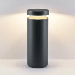 Molto Luce LED-sokkellampe Mona, Ø 18 cm, aluminium, høyde 45 cm Hot